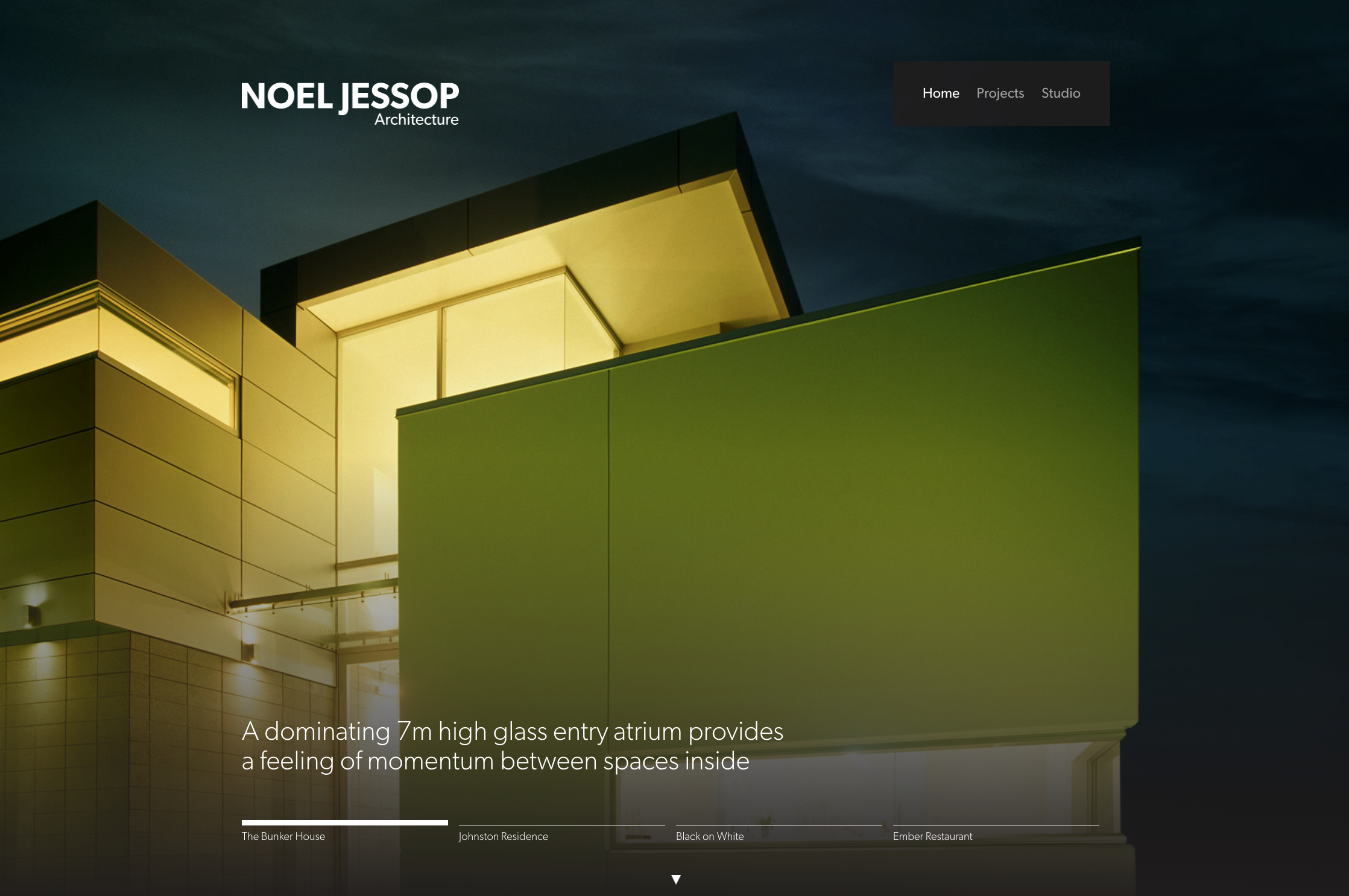 Noel Jessop Architecture Website